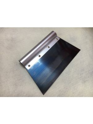 Metal 2mm V Notch Trowel For Resilient and Hardwood Coverings