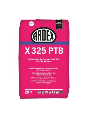 Ardex X325 PTB Flexible Pourable Thick Bed Adhesive (See Options)