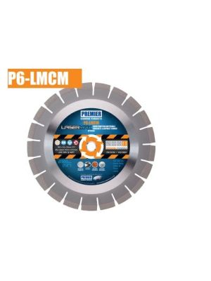 Premier Diamond P6-LMCM For The Hardest Concrete and Asphalt (See Options)