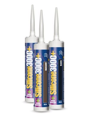 Tilemaster Silicone Sealant 3000+ Anti Mould 310ml (See Options)
