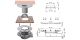 Schluter Kerdi Drain KDBH50MSBB Horizontal Floor Drain Set 50mm Outlet