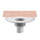 Schluter Kerdi Drain KDBV70 Vertical Floor Drain 75mm Outlet