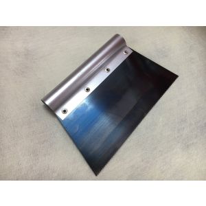 Metal 2mm V Notch Trowel For Resilient and Hardwood Coverings