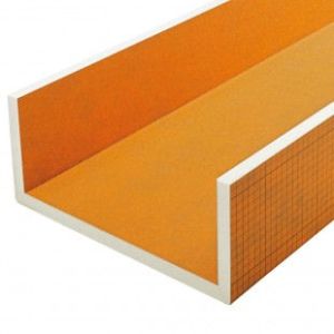Schluter KERDI-BOARD U 16x30x16cm H=19mm L=2600mm